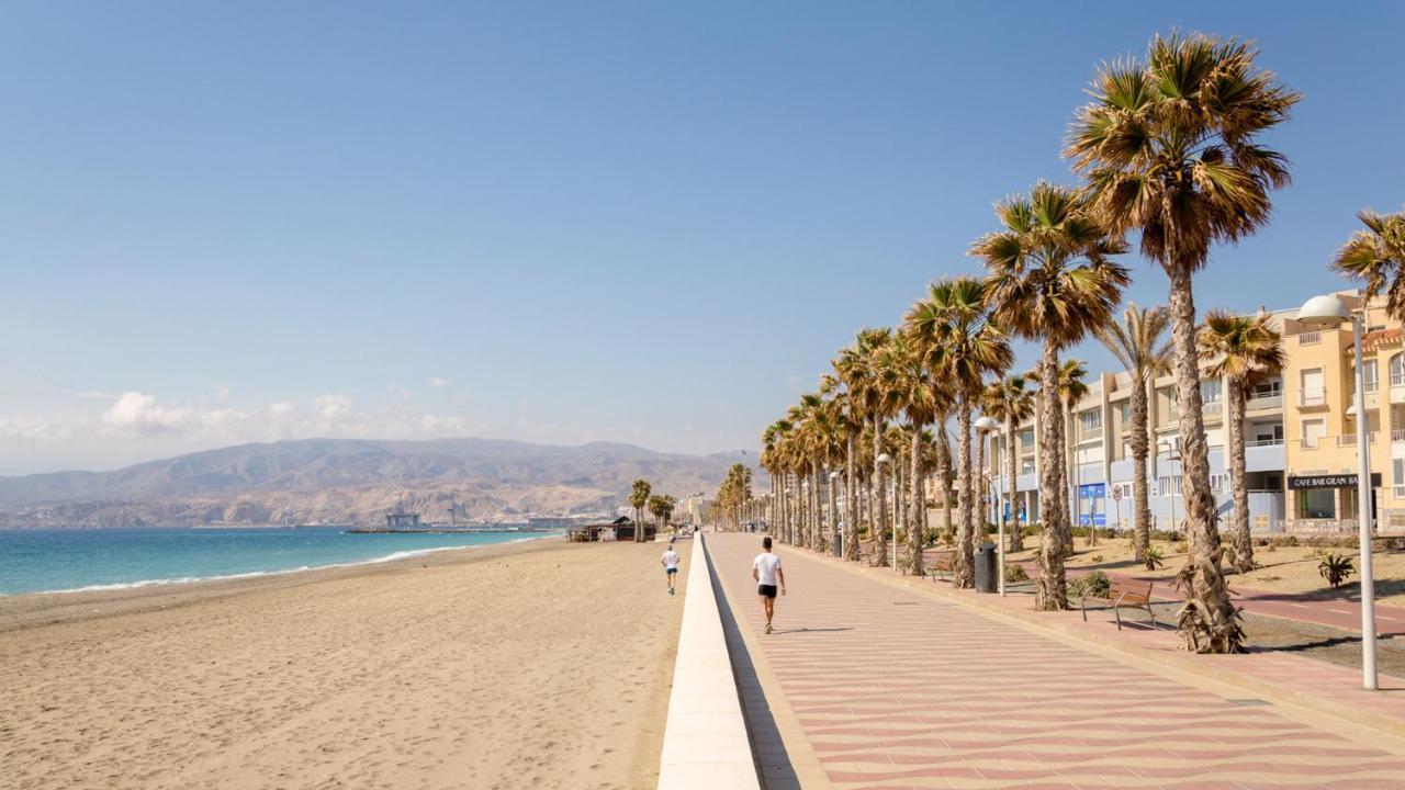 Apartamento Con Vistas Al Mar. Primera Linea De Playa. アグアドゥルセ エクステリア 写真