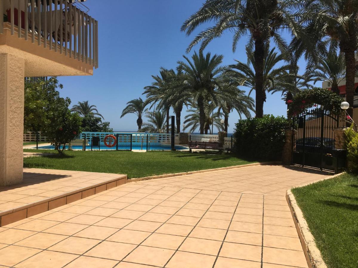 Apartamento Con Vistas Al Mar. Primera Linea De Playa. アグアドゥルセ エクステリア 写真