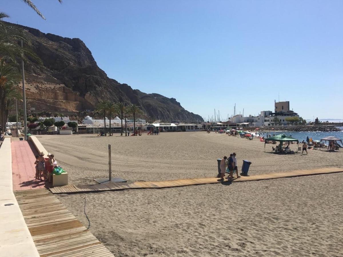Apartamento Con Vistas Al Mar. Primera Linea De Playa. アグアドゥルセ エクステリア 写真
